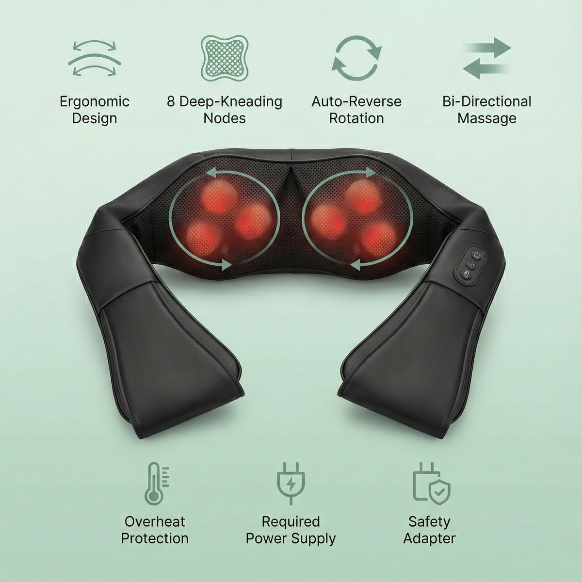 CalmNexa Comfort Massager Pillow™