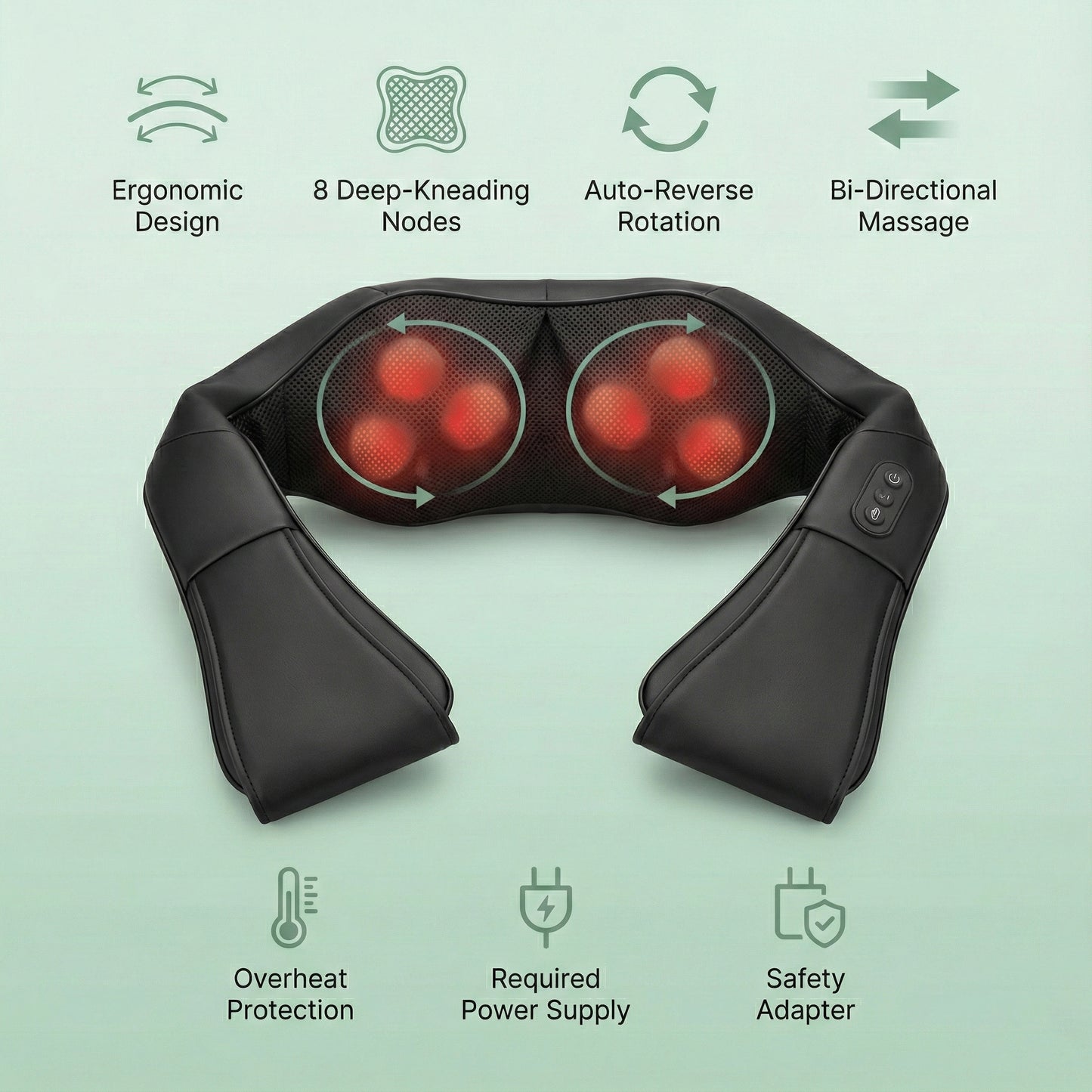 CalmNexa Comfort Massager Pillow™